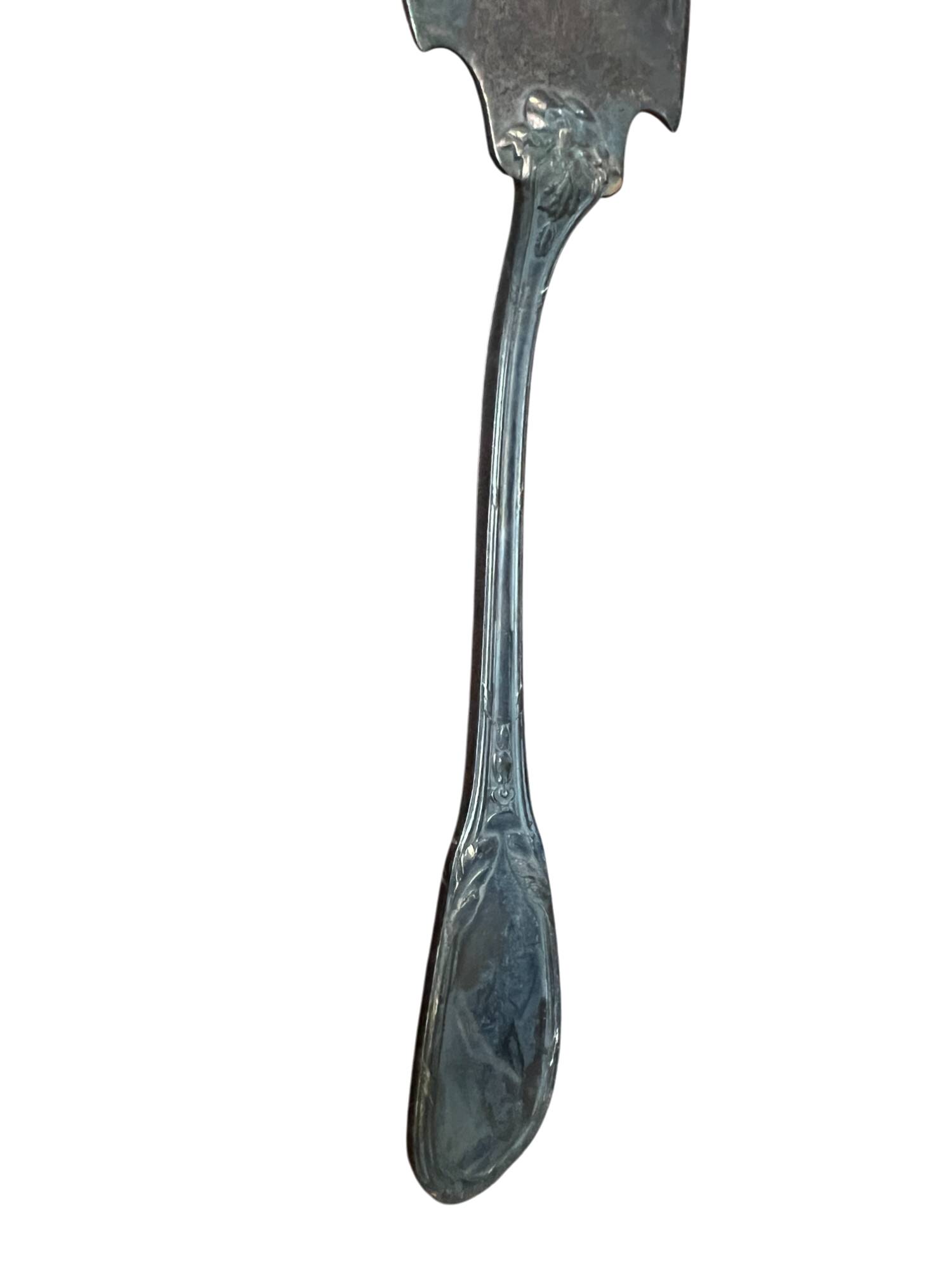 Silver metal pie server