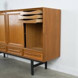 Oak highboard, Danish design, 1960s, production: Denmark