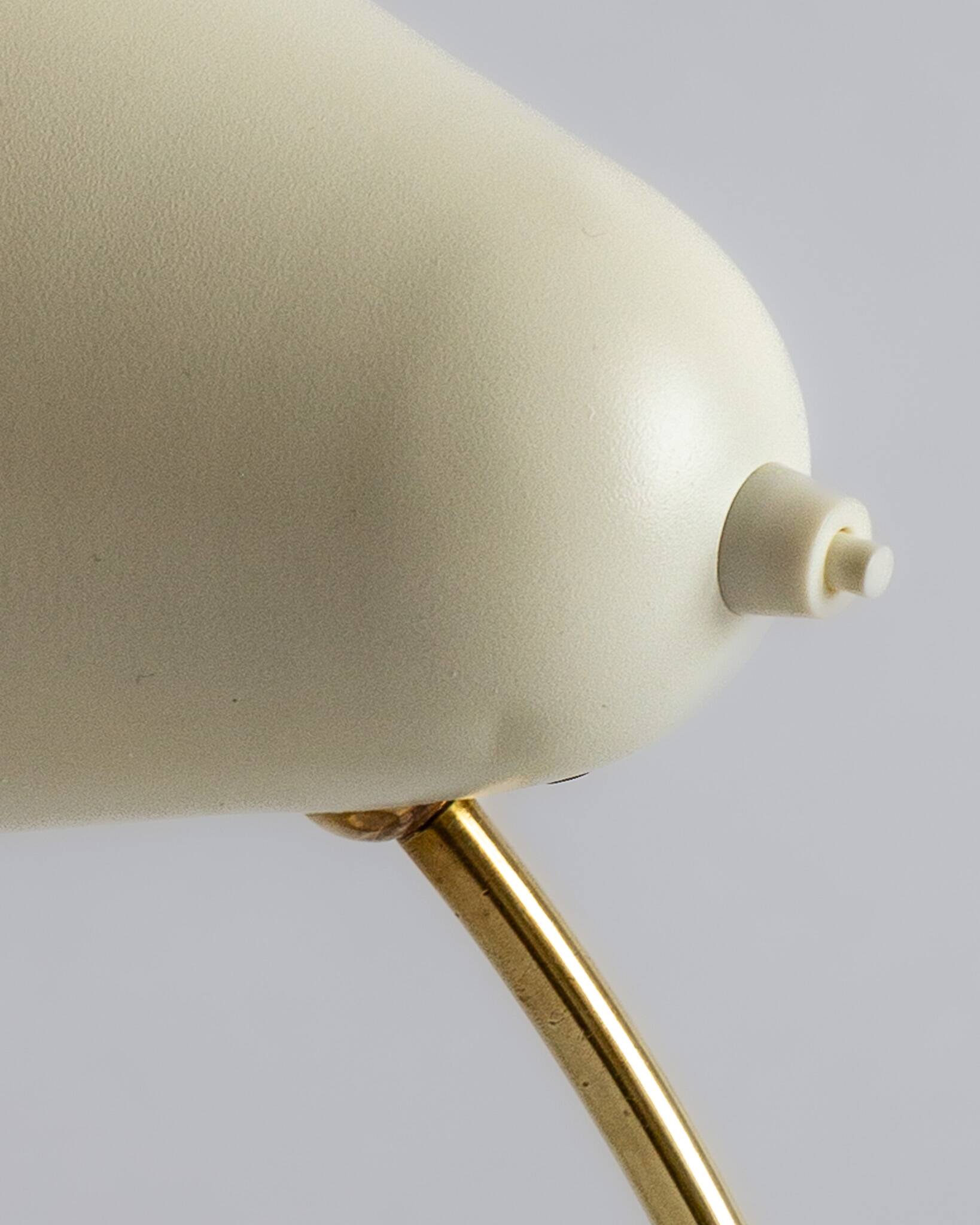 Small brass cocotte lamp – 1950s
