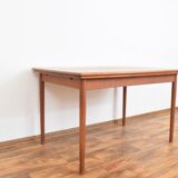 Danish teak extendable dining table
