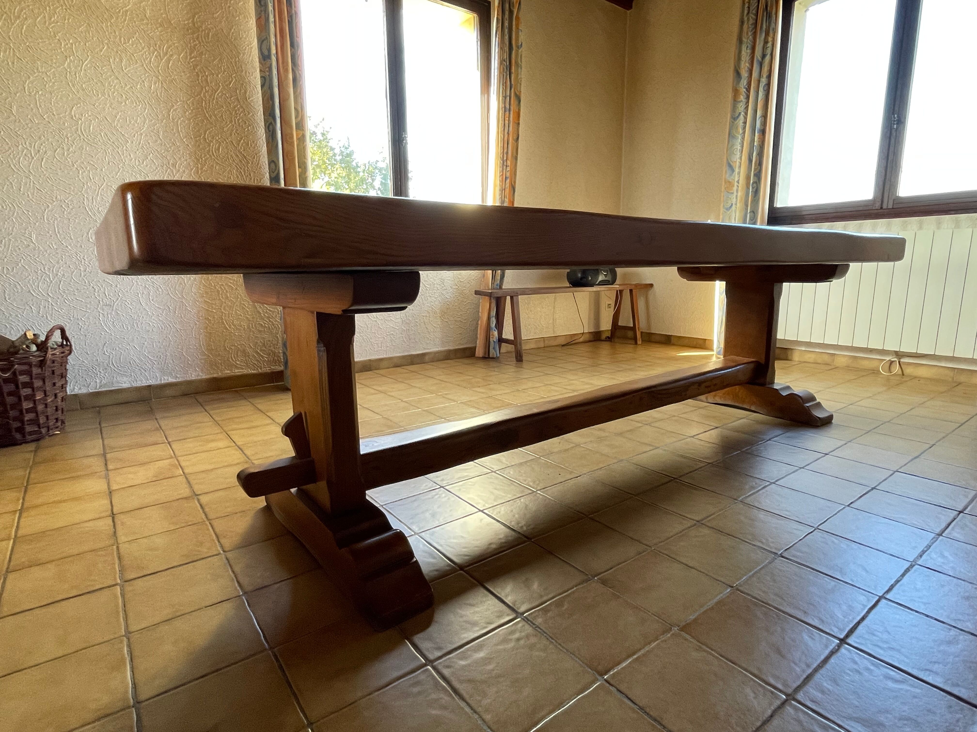 Oak dining table