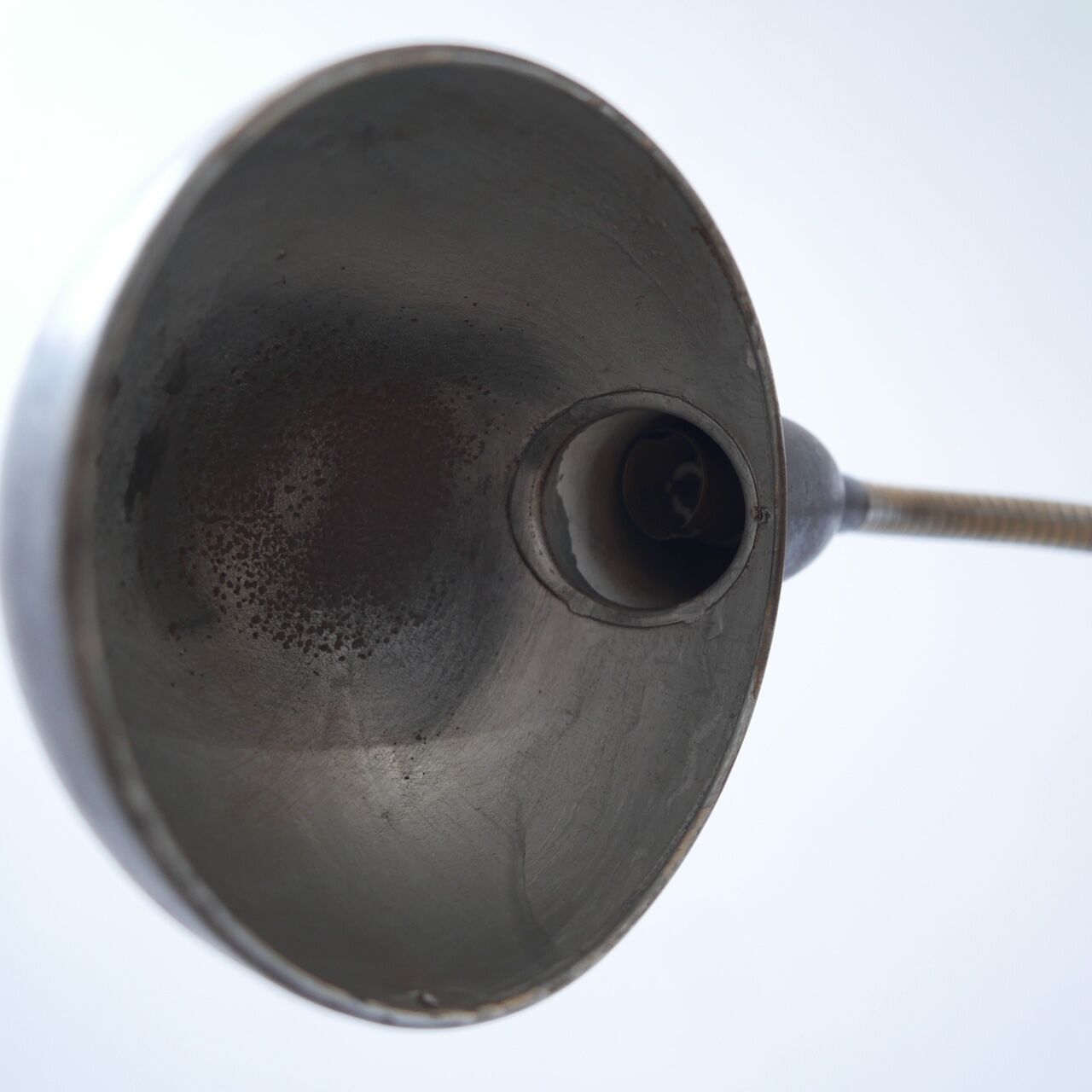 French industrial adjustable task lamp