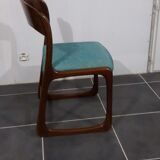 Pair of chairs Baumann sled