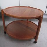 table d'appoint / chariot danois en teck massif