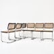 Set of 6 B32 style dining room chairs