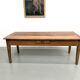 Table en noyer massif - Pieds Fuseaux