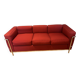 Lc3 3-seater canapé original cassina – le corbusier