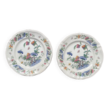 2 grandes assiettes sarreguemines
