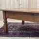 Teak coffee table with 2 drawers from the 1950s.