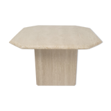 Italian Travertine Coffee Table, 1980's