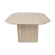Italian Travertine Coffee Table, 1980's