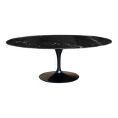 Originele knoll tulip eettafel 244x137 nero marquina nieuwstaat!! saarinen