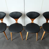 Chairs plywood teak of Norman Cherner, Plycraft, USA, lot 4