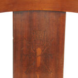 Series of 4 gondola chairs