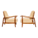 Mid-century armchairs – Attributed to Károly Nagy, Hungary, 1940s