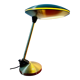 Aluminor brass ufo table / desk lamp 1950