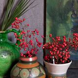 Duo of vases, vintage Scandinavian ceramics