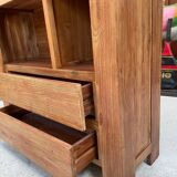 Large teak bookcase
