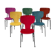 Colorful dining chairs