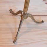 Retro night valet in brass and wood in Neoclassical style