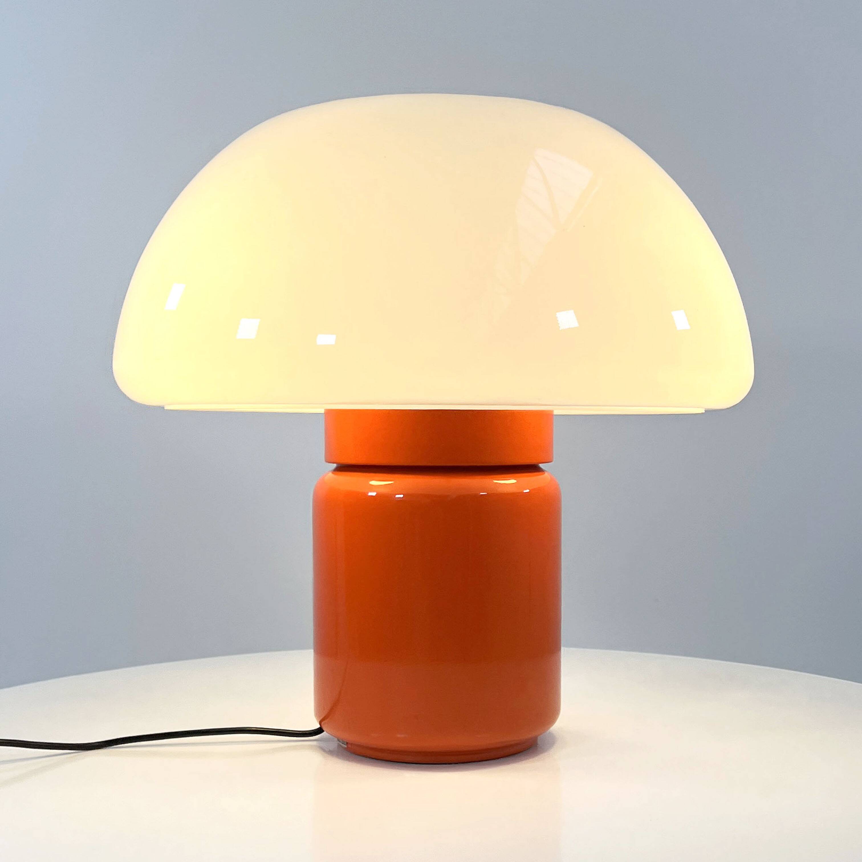 Mushroom table lamp by Elio Martinelli for Martinelli Luce, 1970