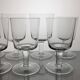 7 verres à eau/vin soufflés