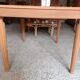 Renovated Art Deco table with 3 extensions.