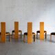 Set of 6 dining chairs by Mario Marenco