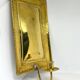 Large ScandiSca Vintage Brass Wall Candle holder  Sconce  height 34 cm