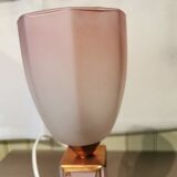 Art Deco lamp in copper and glass