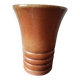 Vase en grès émaillé brun – fabrication française – XXᵉ siècle