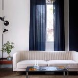 Belarti chrome ceramic coffee table