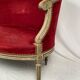 Canapé corbeille de style Louis XVI, fin XIXe-début XXe