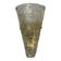 Large Single a Murano Glass Ice Sconce