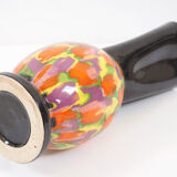 Vase multicolore années 60