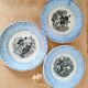 Talking plate Sarreguemines