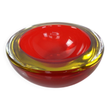 Large Formia Murano Glass Bowl by Mian Giulano, Italy, 1960s