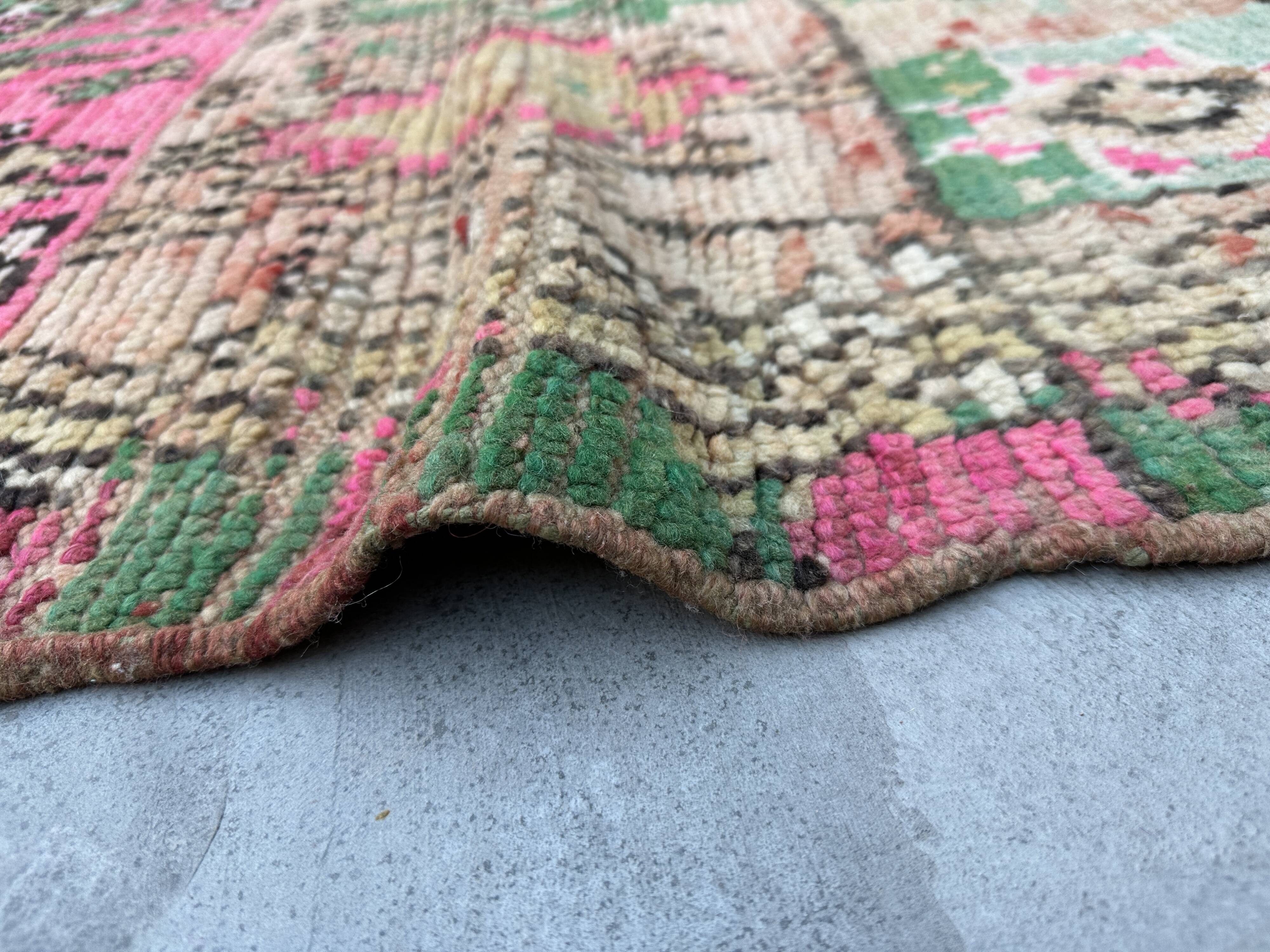Neutral Boujad Moroccan rug - 202 x 173 cm