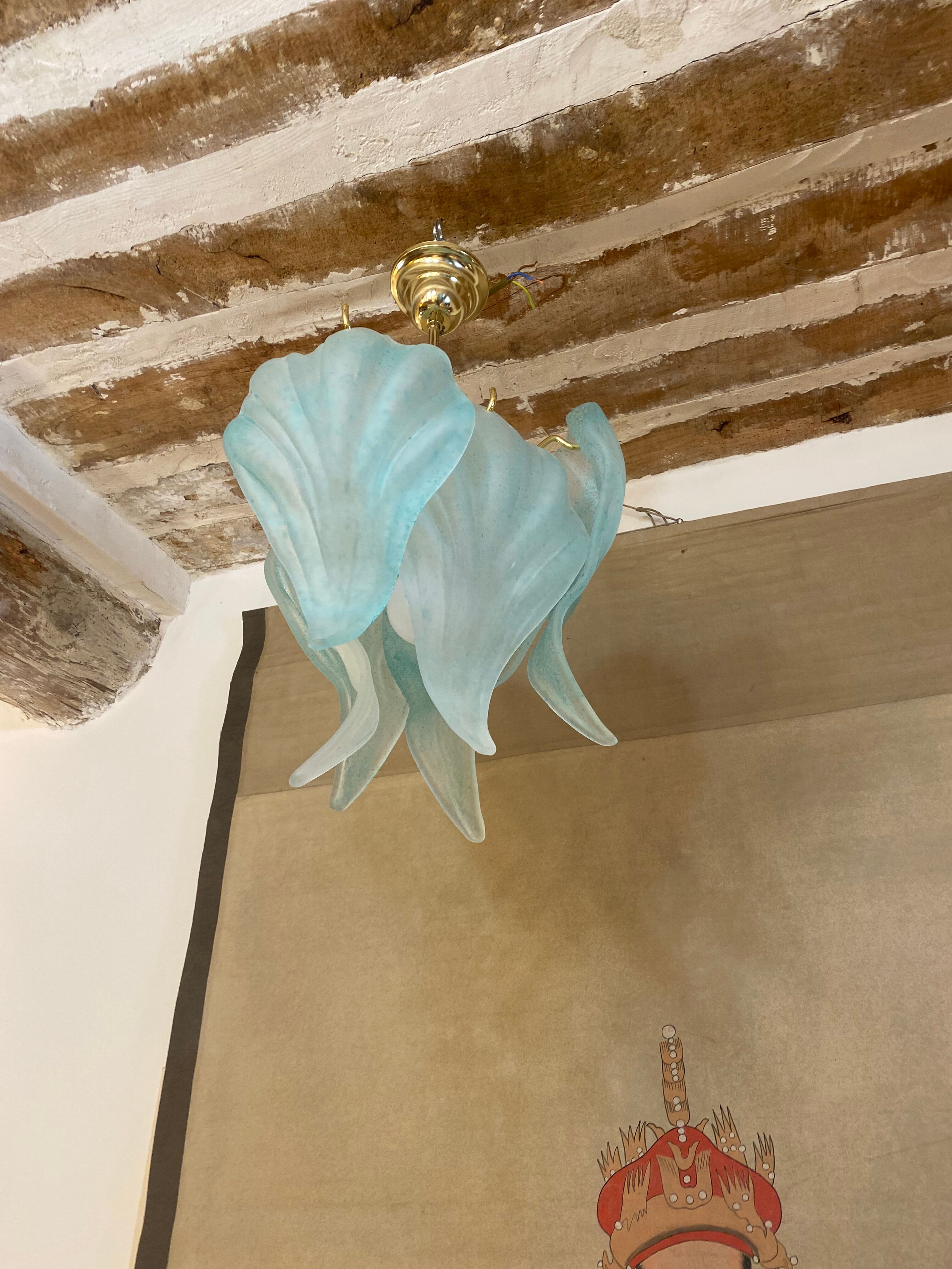 Suspension en verre de Murano