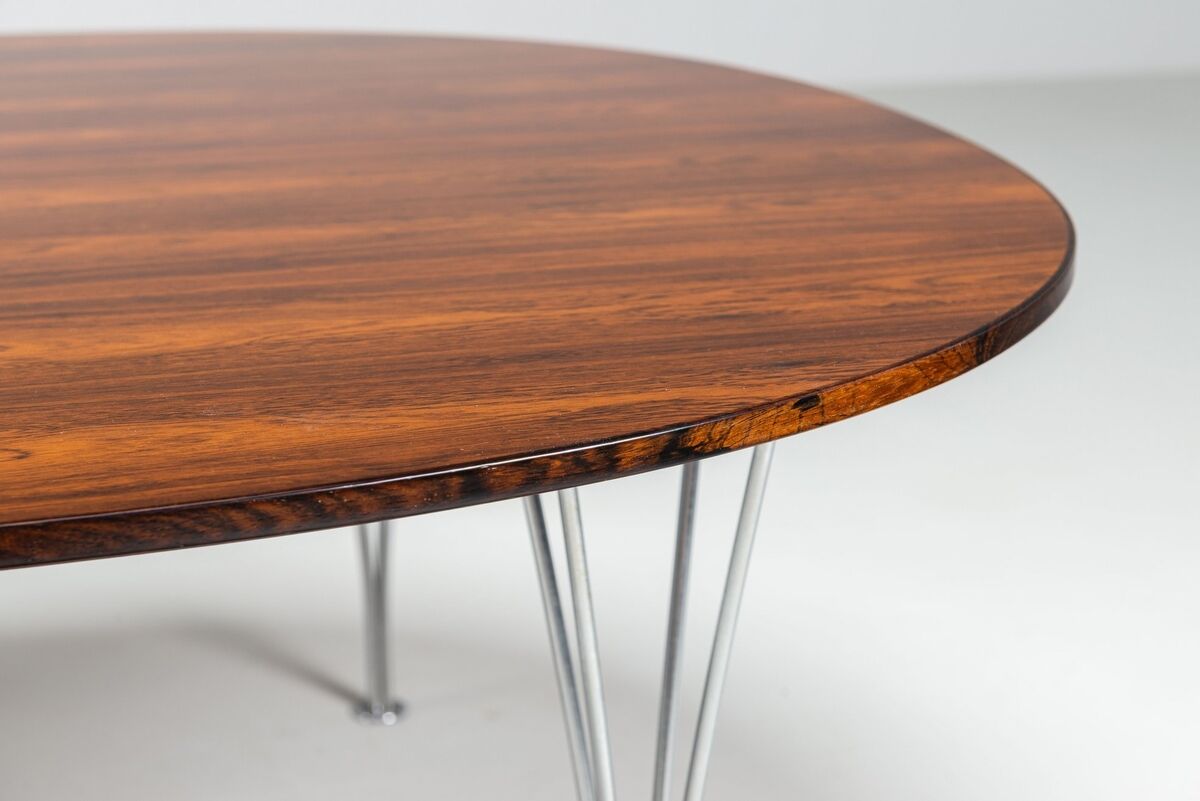 Piet Hein & Bruno Mathsson Superellipse coffee table Fritz Hansen Denmark 1968
