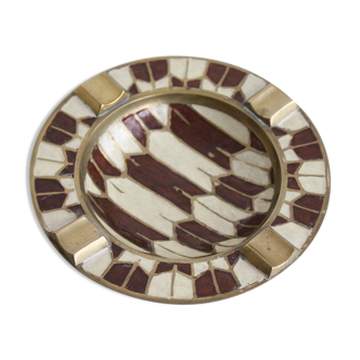 Brass ashtray