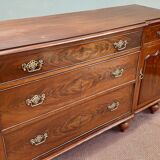 Victorian chest of drawers 19th in mahogany