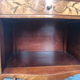 Paire de chevets marqueterie ancien style louis xvi