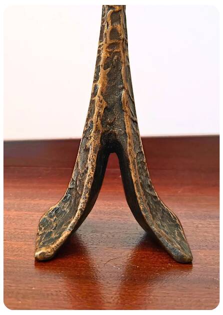 Michael Harjes Brutalist Vintage Candle Holder