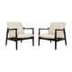 Pair of GFM-64 armchairs by Edmund Homa, 1960s