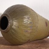 Ancien vase en céramique chinoise verte (c.1900) #1