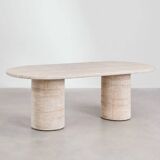 Travertine table
