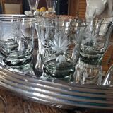 Carafe and 50's glasses