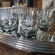 Carafe and 50's glasses