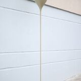 Lampadaire vintage, lampe de plancher Max Bill vintage, lampe pied tulipe, minimaliste design, 60's